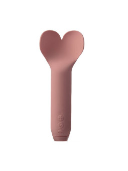 VIBRADOR BALA AMOUR CON PUNTA DE CORAZÓN Y 7 PATRONES DE LA MARCA JE JOUE