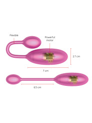HUEVO VIBRADOR DENVER ROSA CON APP ONINDER - SILENCIOSO DE LA MARCA ONINDER