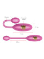 HUEVO VIBRADOR DENVER ROSA CON APP ONINDER - SILENCIOSO DE LA MARCA ONINDER