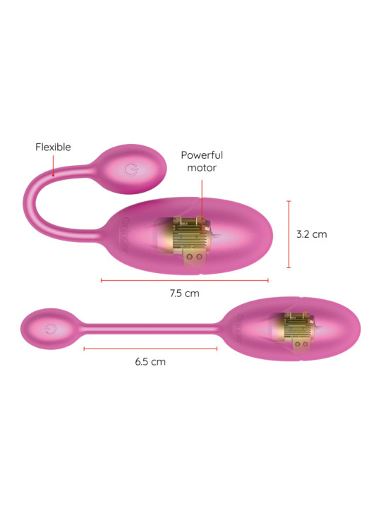 HUEVO VIBRADOR SILENCIOSO TOKYO CON APP ONINDER DE LA MARCA ONINDER
