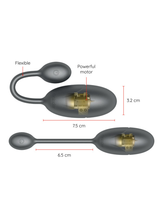 HUEVO VIBRADOR SILENCIOSO TOKYO CON APP ONINDER DE LA MARCA ONINDER