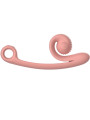 VIBRADOR CURVE PUNTO G Y CLÍTORIS SILICONA DE LA MARCA SNAIL VIBE