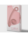 VIBRADOR CURVE PUNTO G Y CLÍTORIS SILICONA DE LA MARCA SNAIL VIBE