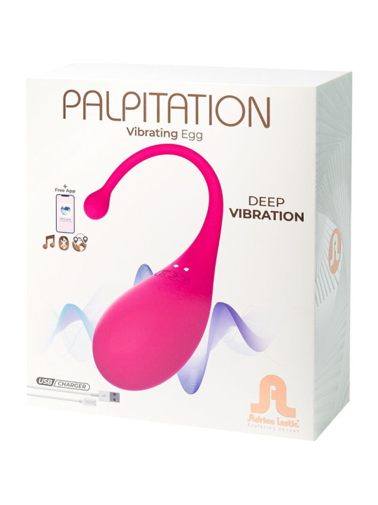 HUEVO VIBRADOR PALPITATION CON APP CONTROL REMOTO DE LA MARCA ADRIEN LASTIC