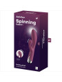 VIBRADOR RABBIT ROTACIÓN Y VIBRACIÓN SATISFYER SPINNING 1 DE LA MARCA SATISFYER VIBRATOR