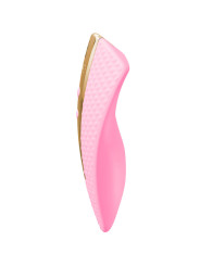 OBI MASAJEADOR CLITORIS SILICONA 10 VIBRACIONES ROSA DE LA MARCA SHUNGA TOYS