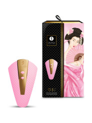 OBI MASAJEADOR CLITORIS SILICONA 10 VIBRACIONES ROSA DE LA MARCA SHUNGA TOYS