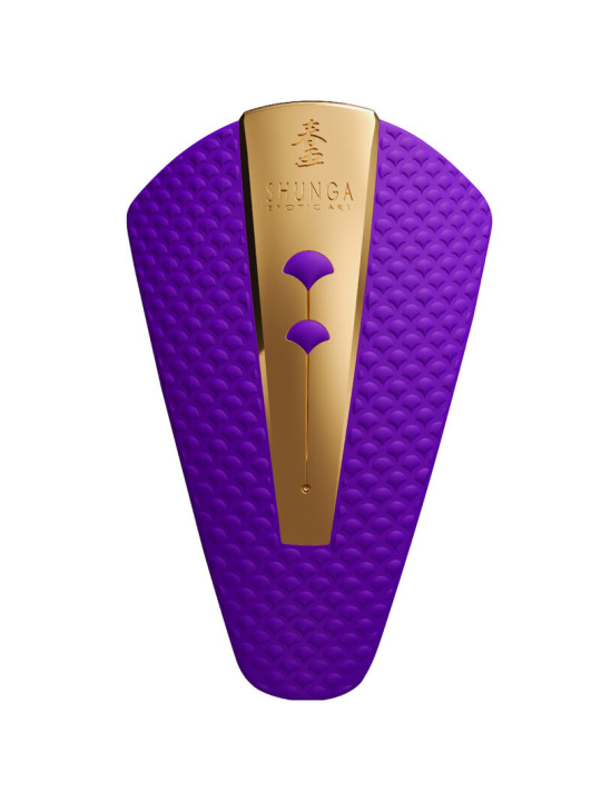 OBI MASAJEADOR CLITORIS SILICONA 10 VIBRACIONES ROSA DE LA MARCA SHUNGA TOYS