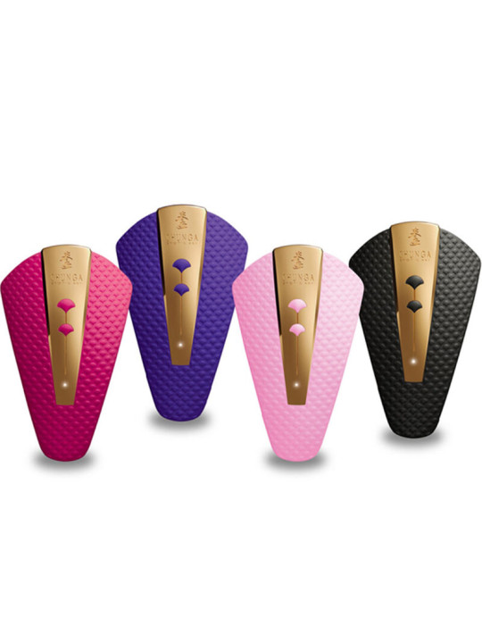 OBI MASAJEADOR CLITORIS SILICONA 10 VIBRACIONES ROSA DE LA MARCA SHUNGA TOYS