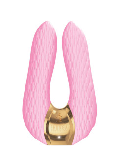 AIKO MASAJEADOR CLITORIS SILICONA 10 MODOS ROSA DE LA MARCA SHUNGA TOYS