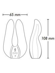 AIKO MASAJEADOR CLITORIS SILICONA 10 MODOS ROSA DE LA MARCA SHUNGA TOYS