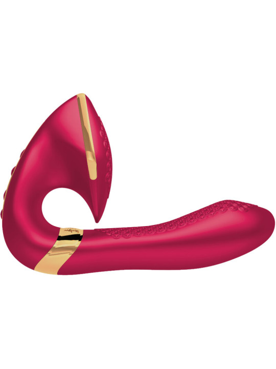 MASAJEADOR ÍNTIMO SOYO VIBRADOR CLITORIS Y PUNTO G DE LA MARCA SHUNGA TOYS