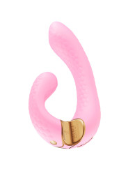 MIYO MASAJEADOR ÍNTIMO ROSA 10 FUNCIONES SILICONA DE LA MARCA SHUNGA TOYS
