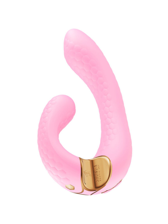 MIYO MASAJEADOR ÍNTIMO ROSA 10 FUNCIONES SILICONA DE LA MARCA SHUNGA TOYS