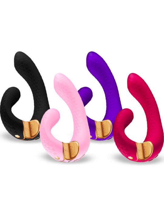 MIYO MASAJEADOR ÍNTIMO ROSA 10 FUNCIONES SILICONA DE LA MARCA SHUNGA TOYS