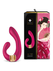 MIYO MASAJEADOR ÍNTIMO ROSA 10 FUNCIONES SILICONA DE LA MARCA SHUNGA TOYS