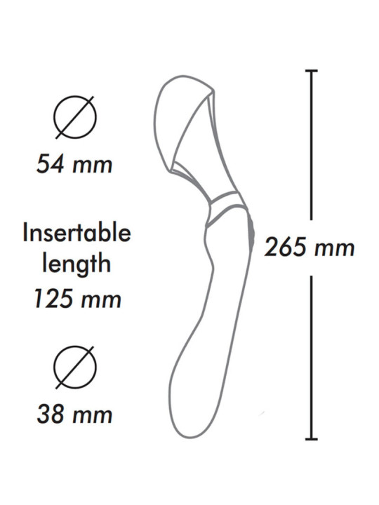 MASAJEADOR ÍNTIMO ZOA ROSA - 10 MODOS VIBRACIÓN DE LA MARCA SHUNGA TOYS