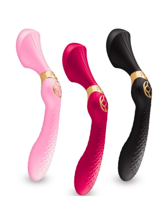MASAJEADOR ÍNTIMO ZOA ROSA - 10 MODOS VIBRACIÓN DE LA MARCA SHUNGA TOYS