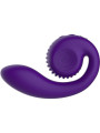VIBRADOR DUAL GIZI ROSA - ESTIMULACIÓN PUNTO G Y A DE LA MARCA SNAIL VIBE