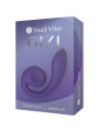 VIBRADOR DUAL GIZI ROSA - ESTIMULACIÓN PUNTO G Y A DE LA MARCA SNAIL VIBE