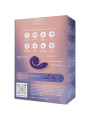 VIBRADOR DUAL GIZI ROSA - ESTIMULACIÓN PUNTO G Y A DE LA MARCA SNAIL VIBE