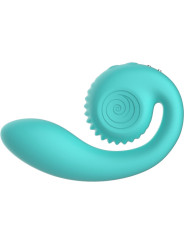 VIBRADOR DUAL GIZI ROSA - ESTIMULACIÓN PUNTO G Y A DE LA MARCA SNAIL VIBE