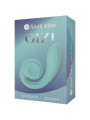 VIBRADOR DUAL GIZI ROSA - ESTIMULACIÓN PUNTO G Y A DE LA MARCA SNAIL VIBE
