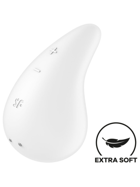 VIBRADOR CLITORIS SATISFYER DEW DROP SILICONA SUAVE DE LA MARCA SATISFYER LAYONS