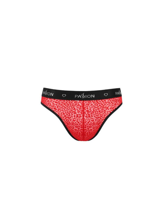 SLIP MIKE ROJO S/M - LENCERÍA SEXY OEKO-TEX DE LA MARCA PASSION MEN