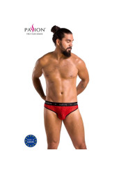 SLIP MIKE ROJO S/M - LENCERÍA SEXY OEKO-TEX DE LA MARCA PASSION MEN