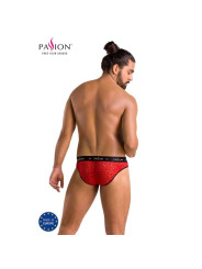 SLIP MIKE ROJO S/M - LENCERÍA SEXY OEKO-TEX DE LA MARCA PASSION MEN