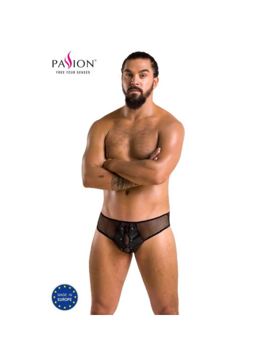 SLIP RICHARD NEGRO S/M LENCERÍA SEXY OEKO-TEX DE LA MARCA PASSION MEN