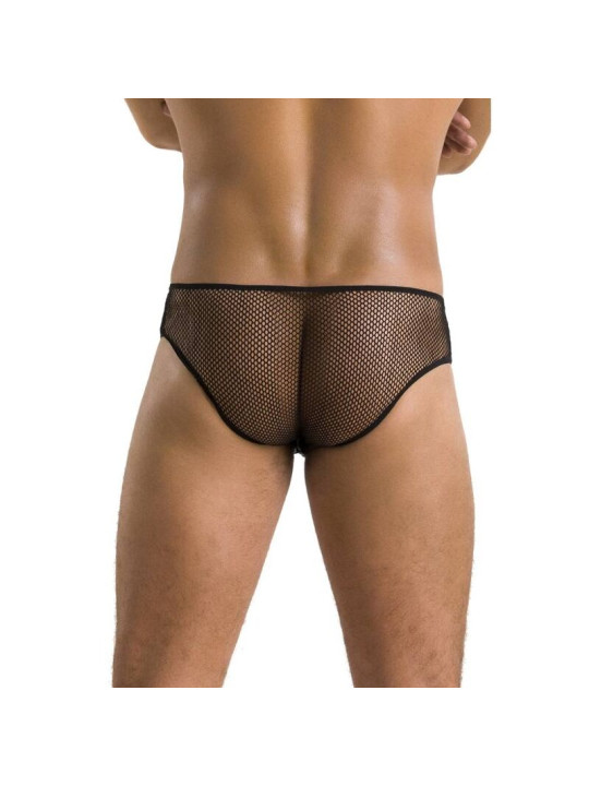SLIP RICHARD NEGRO S/M LENCERÍA SEXY OEKO-TEX DE LA MARCA PASSION MEN
