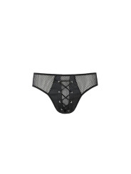 SLIP RICHARD NEGRO S/M LENCERÍA SEXY OEKO-TEX DE LA MARCA PASSION MEN