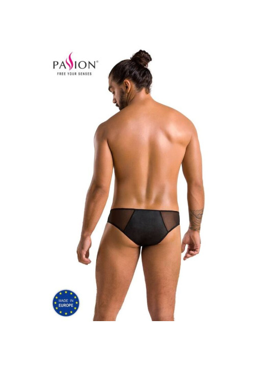 SLIP TIMMY NEGRO S/M LENCERÍA SEXY OEKO-TEX DE LA MARCA PASSION MEN