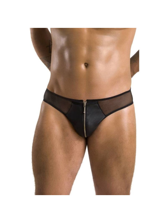 SLIP TIMMY NEGRO S/M LENCERÍA SEXY OEKO-TEX DE LA MARCA PASSION MEN