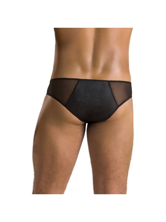 SLIP TIMMY NEGRO S/M LENCERÍA SEXY OEKO-TEX DE LA MARCA PASSION MEN