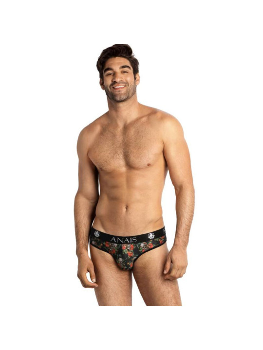 CALZONCILLOS SEXY POWER SLIP S ROSAS Y CALAVERAS DE LA MARCA ANAIS MEN SLIP & THONG