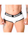 SLIP MACHO BLANCO REALCE LYCOMFORT DE LA MARCA MACHO UNDERWEAR