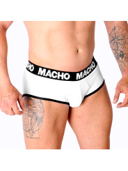 SLIP MACHO BLANCO REALCE LYCOMFORT DE LA MARCA MACHO UNDERWEAR