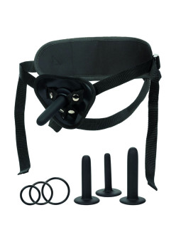 KIT DE PEGGING BOUNDLESS CON ARNÉS Y SONDAS DE SILICONA DE LA MARCA CALEXOTICS