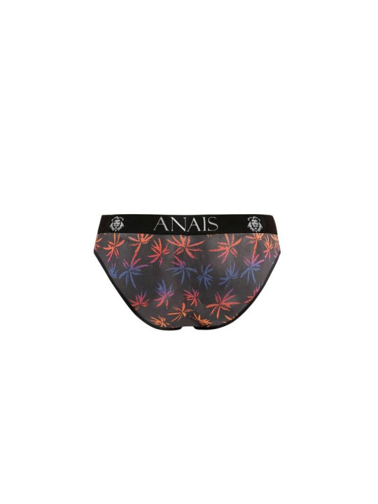 CHILLTUL SLIP HOMBRE NEGRO ESTAMPADO COLORIDO DE LA MARCA ANAIS MEN SLIP & THONG