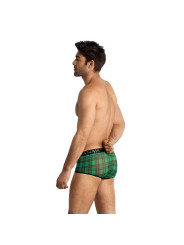 CALZONCILLOS SEXY MAGIC BOXER S CUADROS VERDES Y NEGROS DE LA MARCA ANAIS MEN BOXER & BRIEF