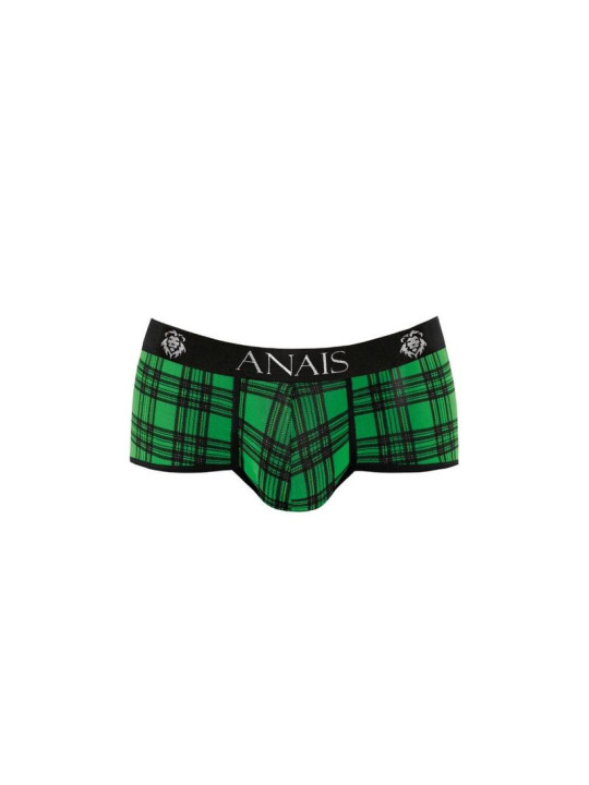CALZONCILLOS SEXY MAGIC BOXER BRIEF CUADROS VERDES Y NEGROS DE LA MARCA ANAIS MEN BOXER & BRIEF