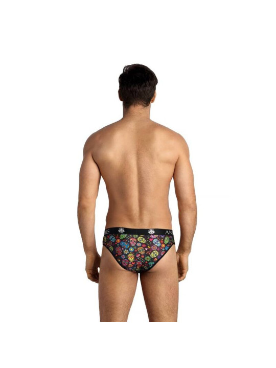 CALZONCILLOS SEXY MEXICO SLIP S FLORAL Y CALAVERA DE LA MARCA ANAIS MEN SLIP & THONG