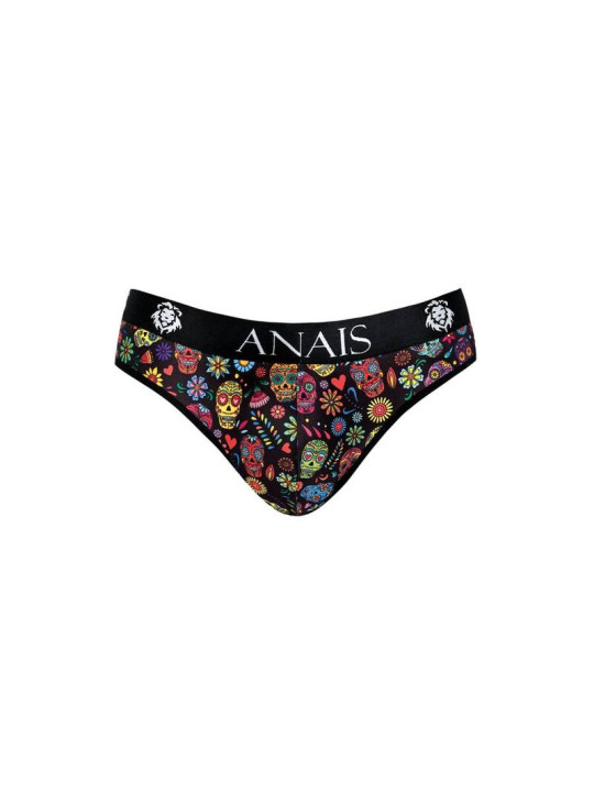 CALZONCILLOS SEXY MEXICO SLIP S FLORAL Y CALAVERA DE LA MARCA ANAIS MEN SLIP & THONG