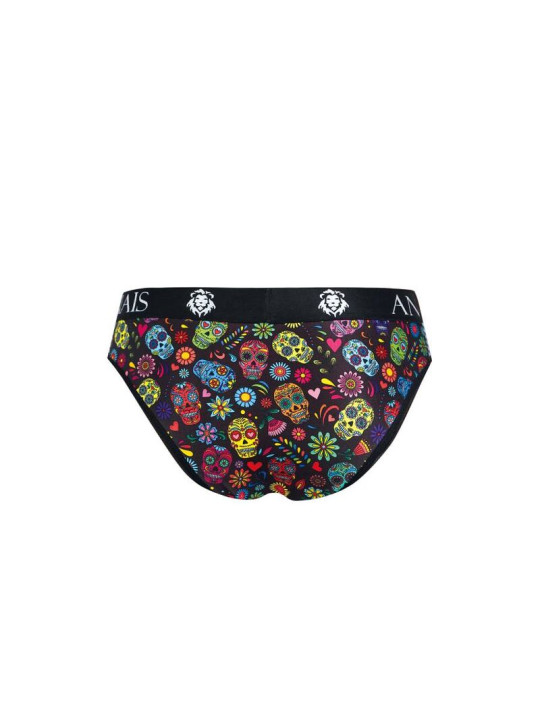 CALZONCILLOS SEXY MEXICO SLIP S FLORAL Y CALAVERA DE LA MARCA ANAIS MEN SLIP & THONG