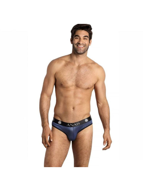CALZONCILLOS SEXY NAVAL SLIP S RAYAS SATINADAS DE LA MARCA ANAIS MEN SLIP & THONG