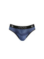 CALZONCILLOS SEXY NAVAL SLIP S RAYAS SATINADAS DE LA MARCA ANAIS MEN SLIP & THONG