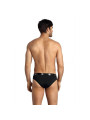 CALZONCILLOS SEXY MICROFIBRA NEGRA PETROL SLIP S DE LA MARCA ANAIS MEN SLIP & THONG